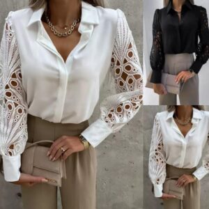 The Classic B&W Shirt - قميص أبيض وأسود كلاسيكي