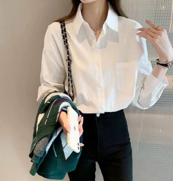 The Classic White Shirt - قميص أبيض كلاسيكي